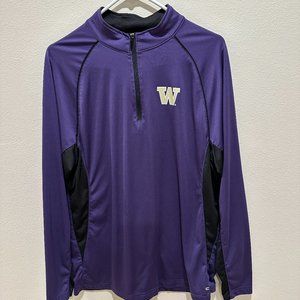 Men's 1/4 Zip Colosseum University of Washington Shirt